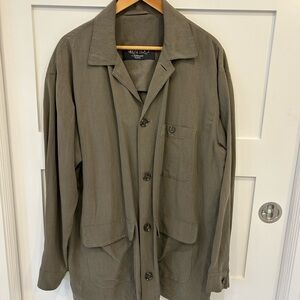 Steilmann Men's Khaki Shirt Jacket